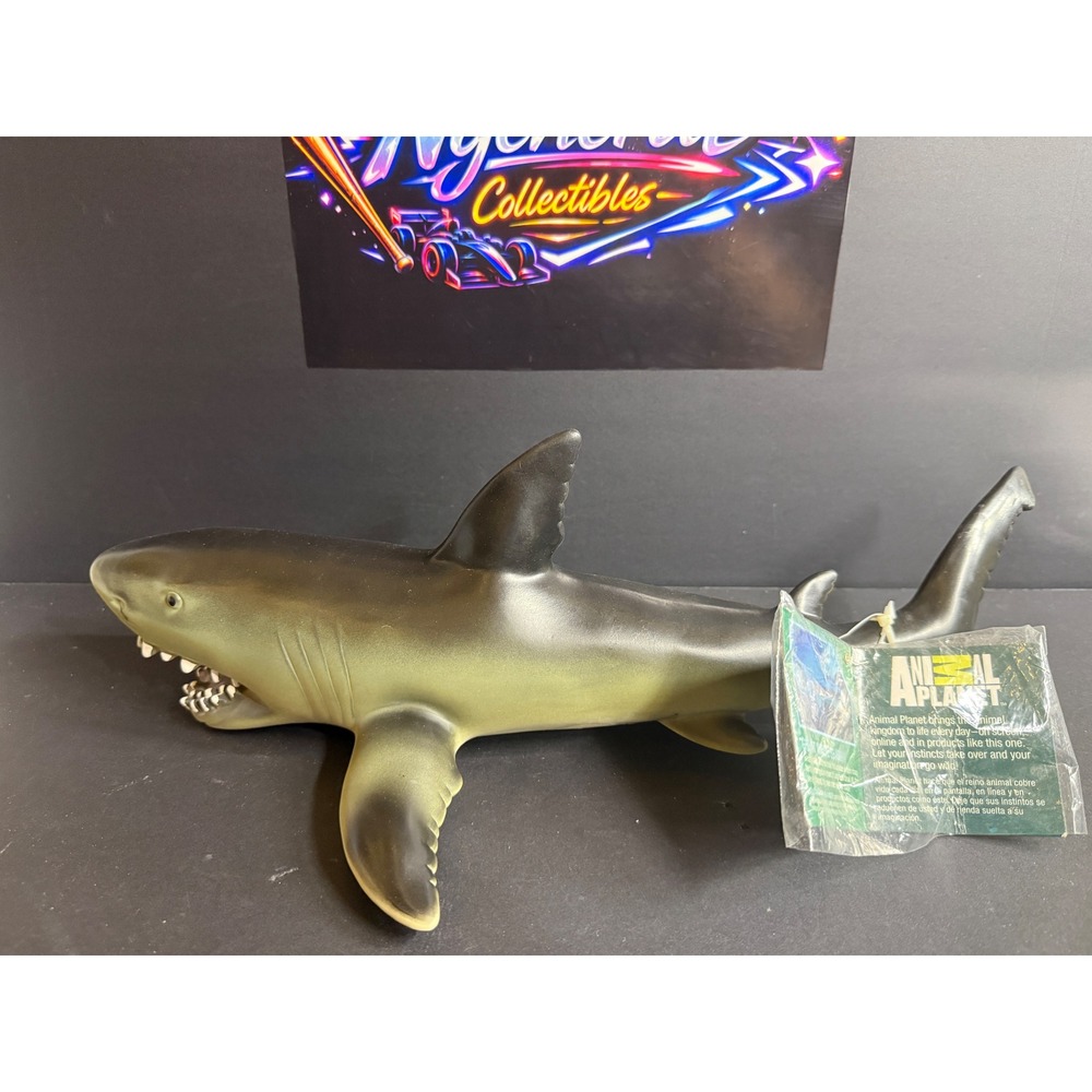 Animal Planet Great White Shark Foam Toy Figure 2012 Toys R Us Discovery #T1223